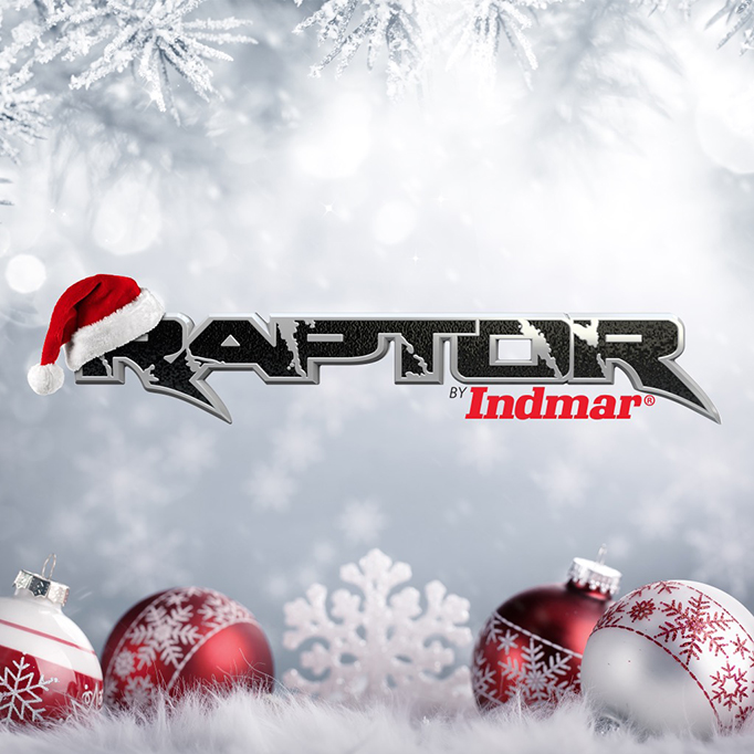 Raptor w Santa Hat ad